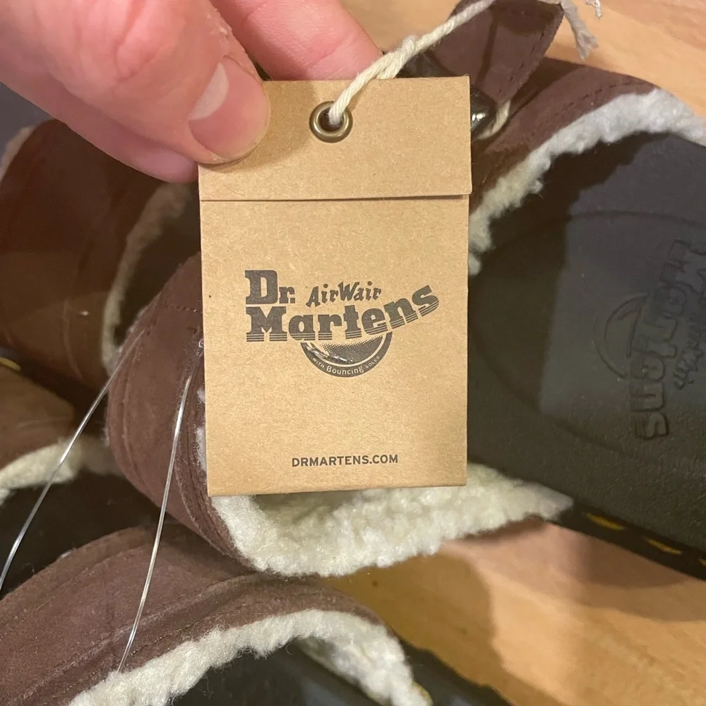 NWT Dr.Martens Myles Suede Sandals Mens Size 14